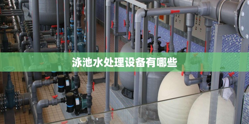 泳池水处理设备有哪些