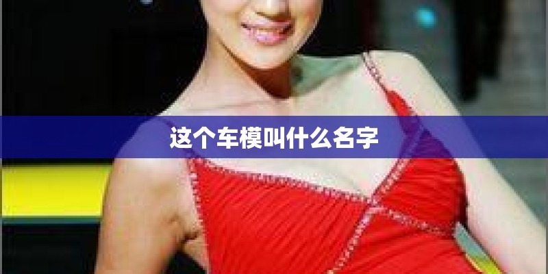 这个车模叫什么名字 这个车模叫什么名字
