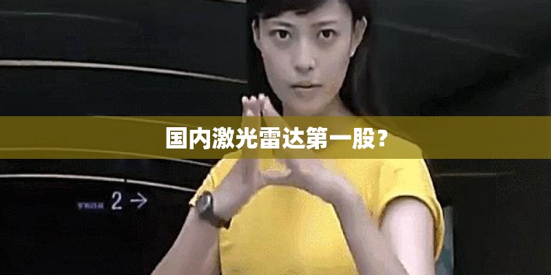 国内激光雷达第一股？