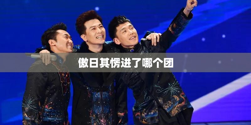 傲日其愣进了哪个团