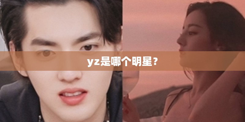 yz是哪个明星? yz是哪个明星?